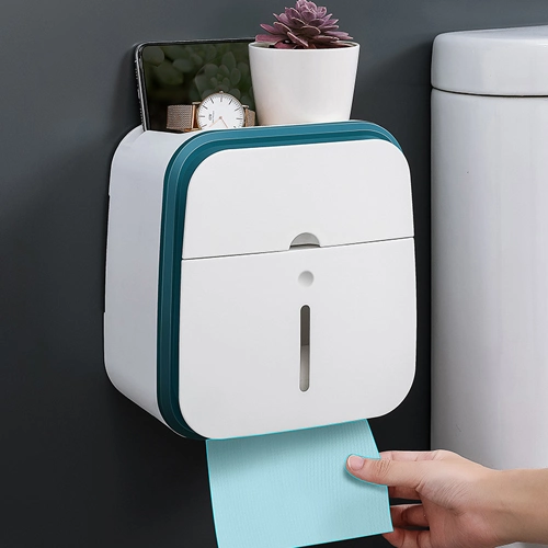 Multifunction Creative Wall Mount Waterproof Toilet Tissue Storage Box