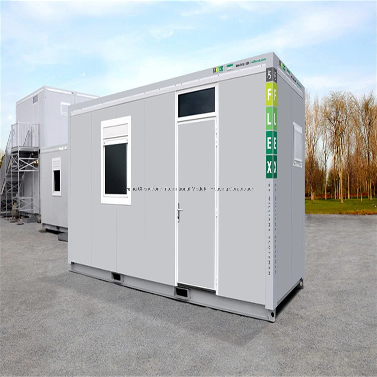 Modern Flat Pack Container Porta Cabin Easy Fast Erection Made in China