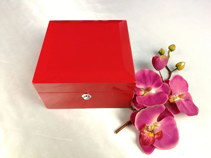 Red High Gloss Watch Box/Wooden Box /Luxury Watch Box