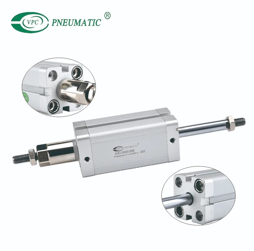 ISO 21287 Ace Series Compact Non-Rotating Pneumatic Air Cylinder