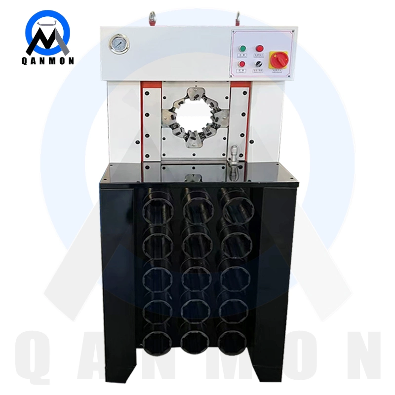 Factory Export Direct Touch Screen Thin Hose Pressing Machine for Hydraulic Hose or Bend Tube or Brake Hose or AC Hose 150mm 136mm 3inch 4inch All Can Make