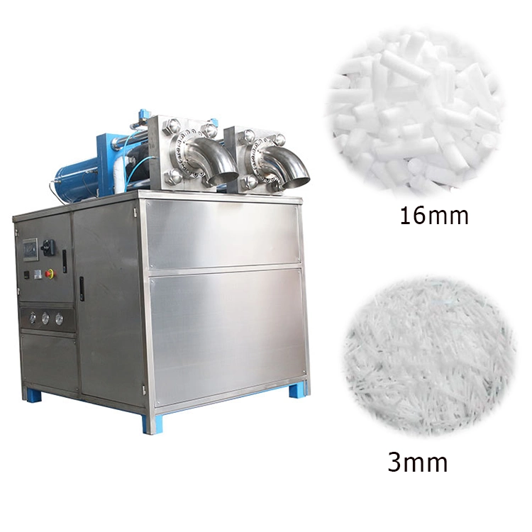 Maker automatique de pellets de glace sèche Making Machine bloc