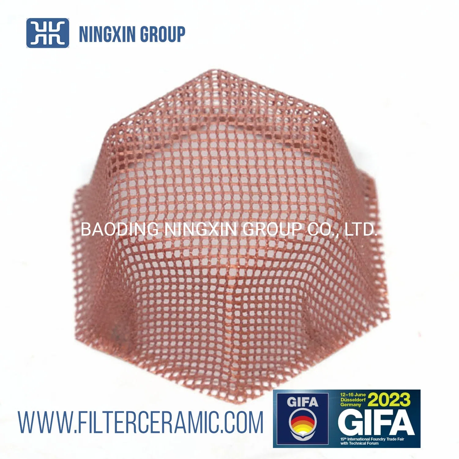 Fiber Filter Metal Filtration Foam Ceramic Filter Cast Steel Iron Non-Ferrous Alloy CHF Pressed Filter