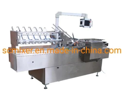 Automatic Facial Mask/Band-Aids/Condoms/Plaster/Patch Cartoning Cartoner/Tea Bag Box/Sanitary Pad/Flaky Products/ Packing Packaging Machine with Feed Device