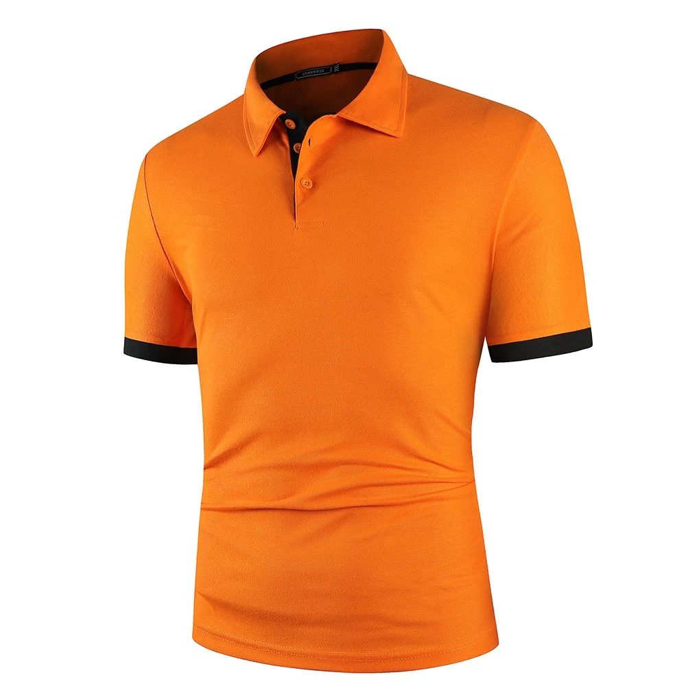 Großhandel/Lieferant Custom Männer Polo-Shirt Kurzarm Hemden Kontrast Farbe Polo Neue Kleidung Sommer Streetwear Casual Fashion Herren Oberteile