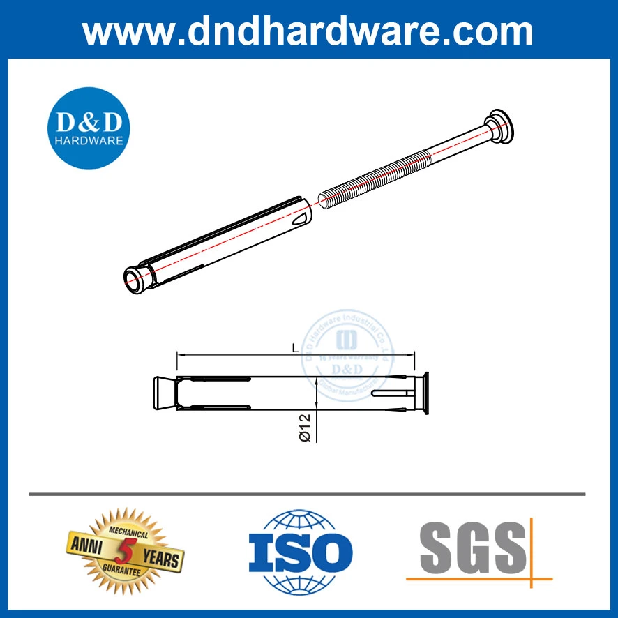 Hardware Accessories for Metal Door Steel Material Galvanizing Hollow Wall Anchors