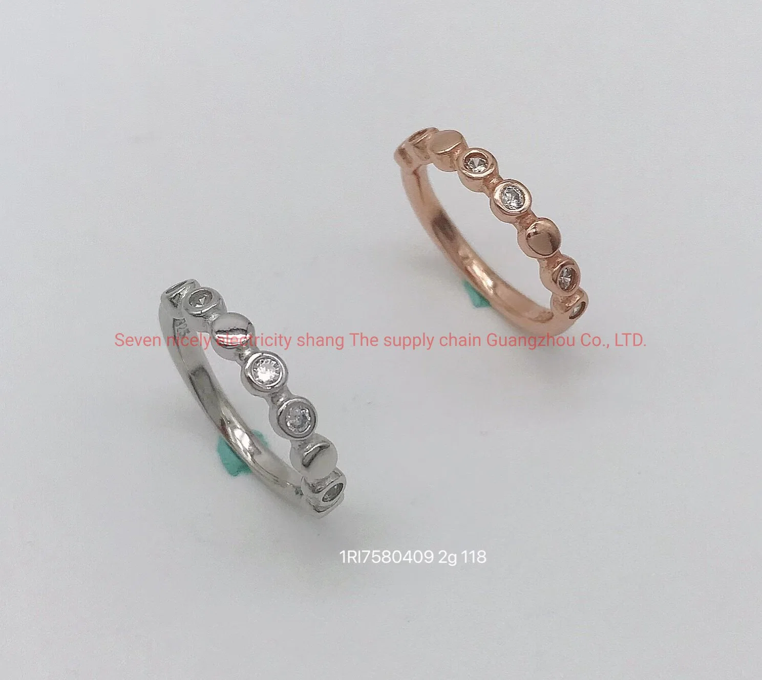 OEM Custom 925 Silver Jewelry OEM Top Plated Quality Fashion Delicate Gift Mircro Setting Lady Ring