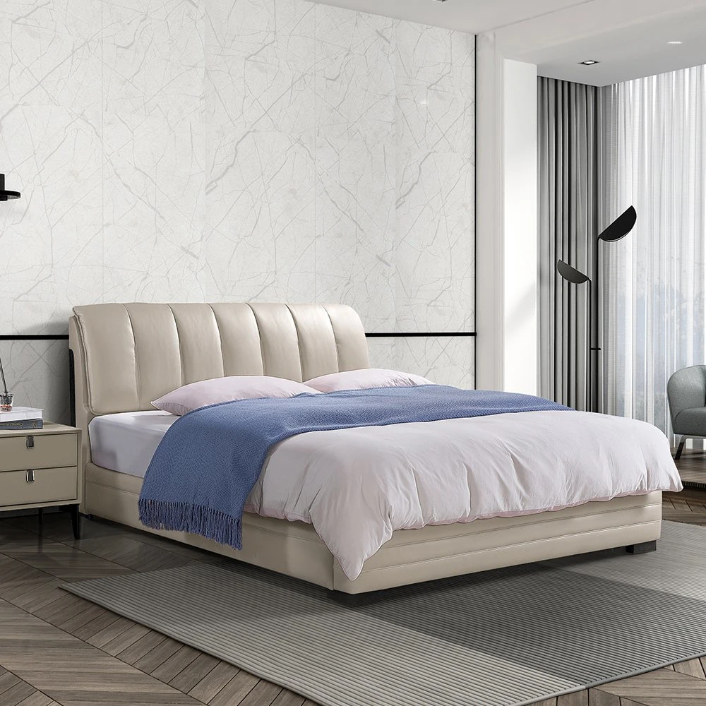 Queen Size Mattress Bed Frame Bedding Set Hotel Home Sleeping Bedroom Furniture