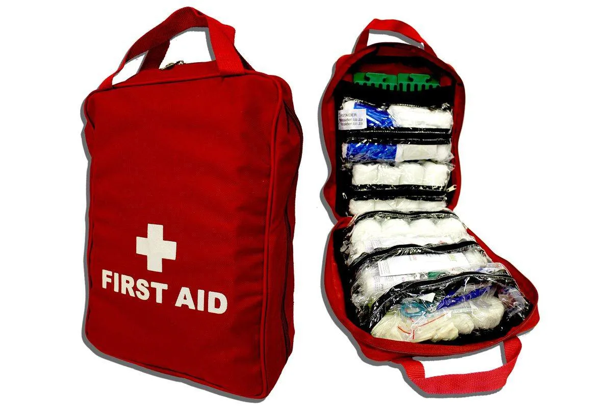 Medical Emergency First Aid Bag Waterproof Travel Trauma Nurse Survival