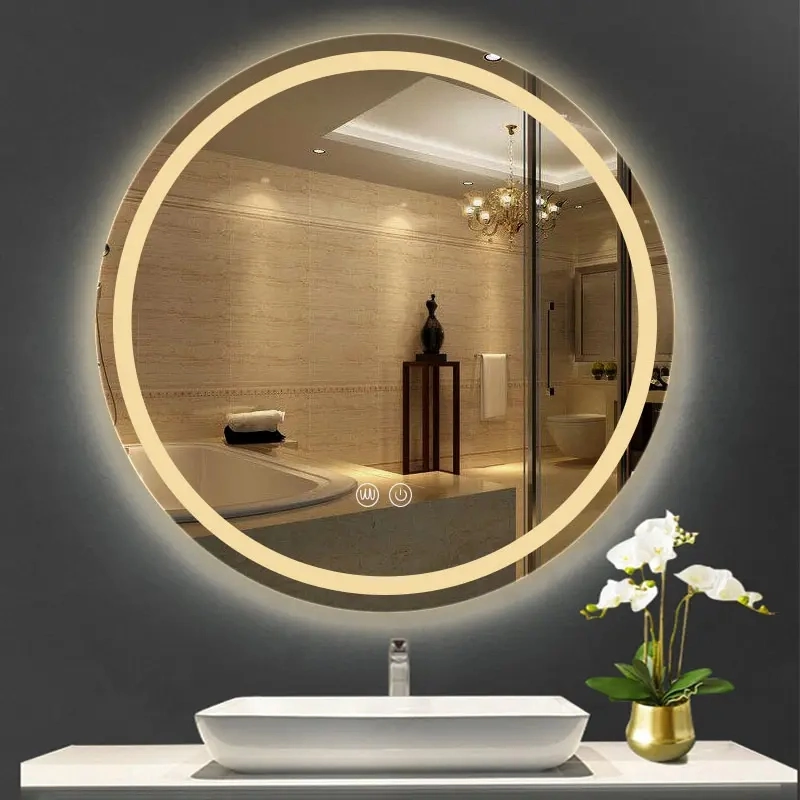 Touch Sensor Dimmer Defogger LED Bath Mirror Light Touch Sensor Switch for Hotel Project