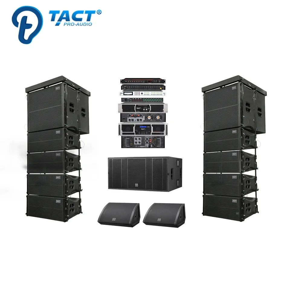 Tq206 Alto-falante de Array de Linha Passiva Poderoso de 6 polegadas para Concertos e Igrejas