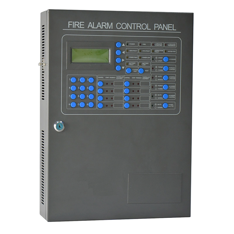 Panel de Control de Alarma de Incendio direccionable con módulo GSM