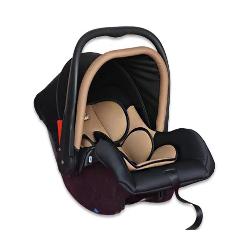 Assento de carro com cesto de segurança para bebê, dobrável, com capota, cor bonita, para recém-nascidos de 0 a 15 meses, de 0 a 13 kg, com padrão de regulamentação ECE R44 / 04.