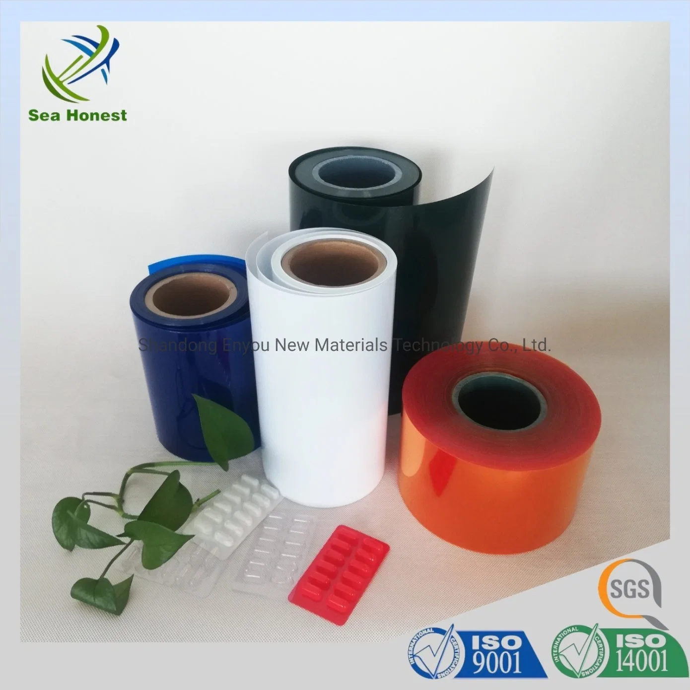 2022 Factory Price Pharma Grade PVC PVC/PVDC PVC/PE Rigid Film Sheet for Medicine Blister Package