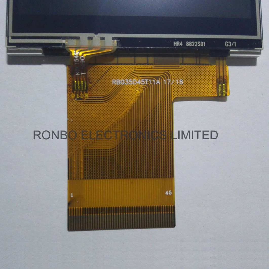 3.5 Inch 320X480 MCU/RGB High Brightness Wide View TFT LCD Screen Display