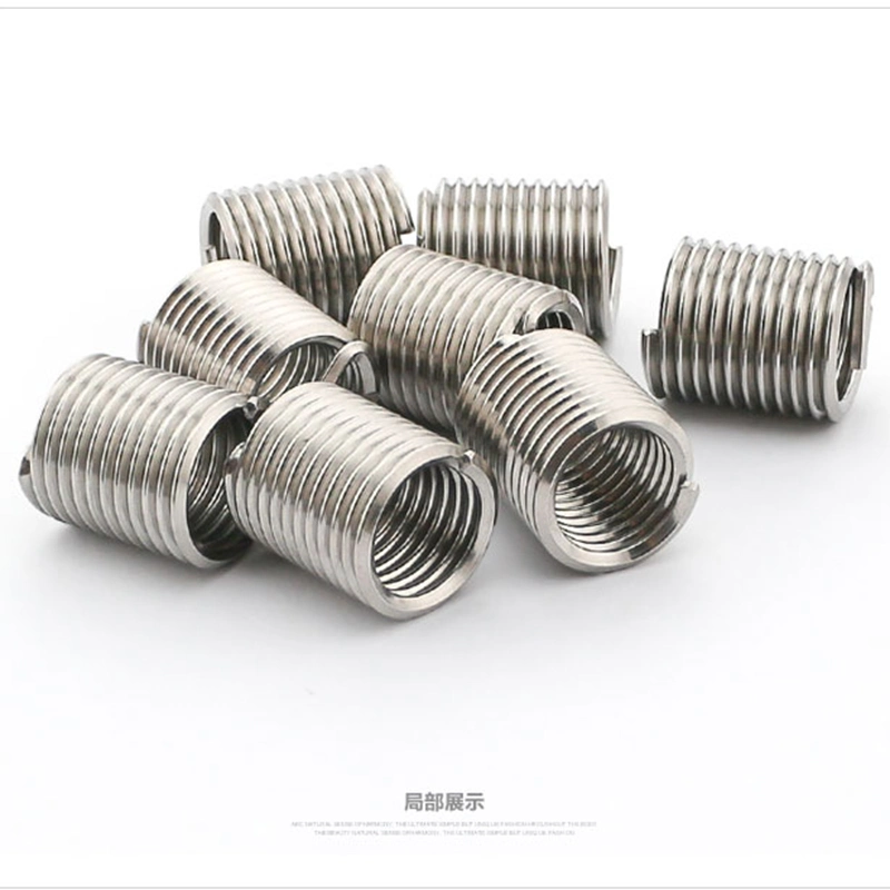 Dongguan Fastener M12 Wire Thread Insert for Screw Insert in Metal Part