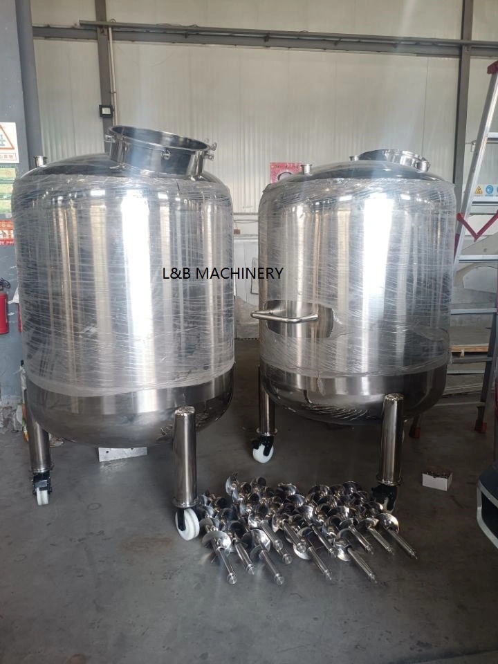 2000 Liter Sanitary Food Oil Storage Tank