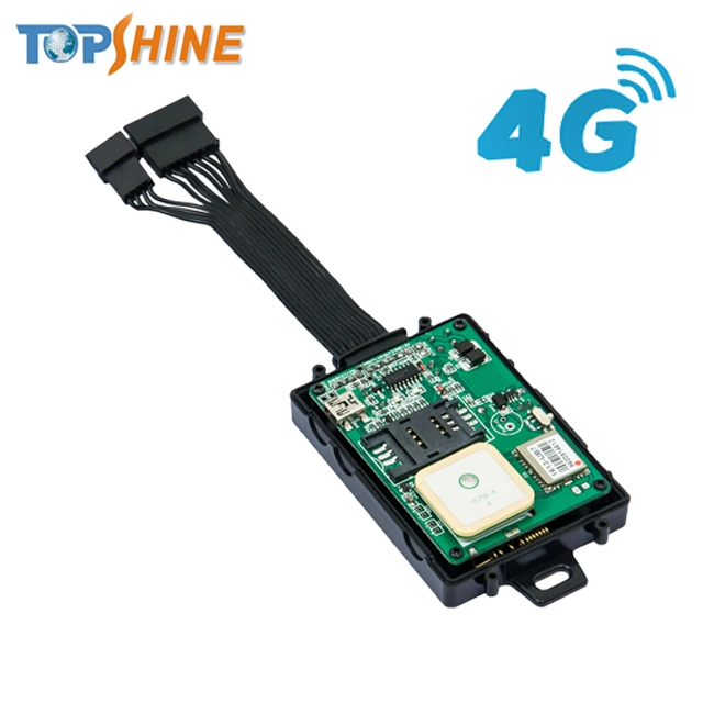 RFID Temperature Sensor 4G GPS Tracker with Obdii Can Bus