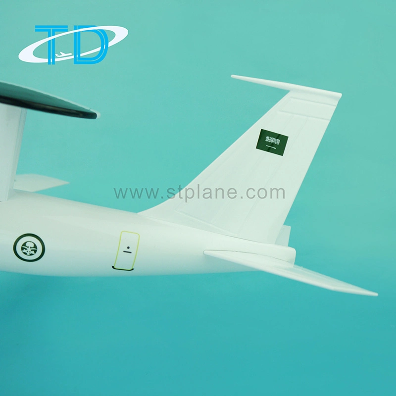 Caza de Boeing B707 La fuerza aérea saudita Modelo de resina