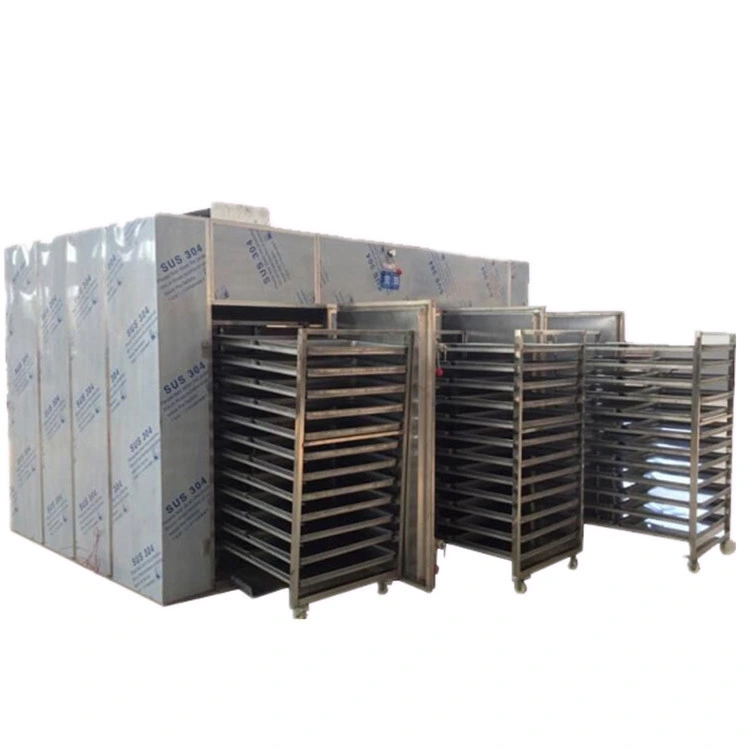 Uniform Drying of Chemical Wet Raw Materials Hot Air Circulation Drying Machine