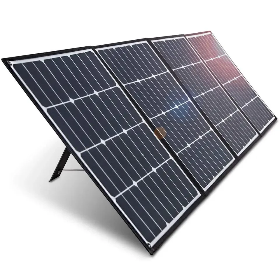 Flexible 200W Solar Portable Monocrystalline Waterproof Silicon Cell Energy Panel