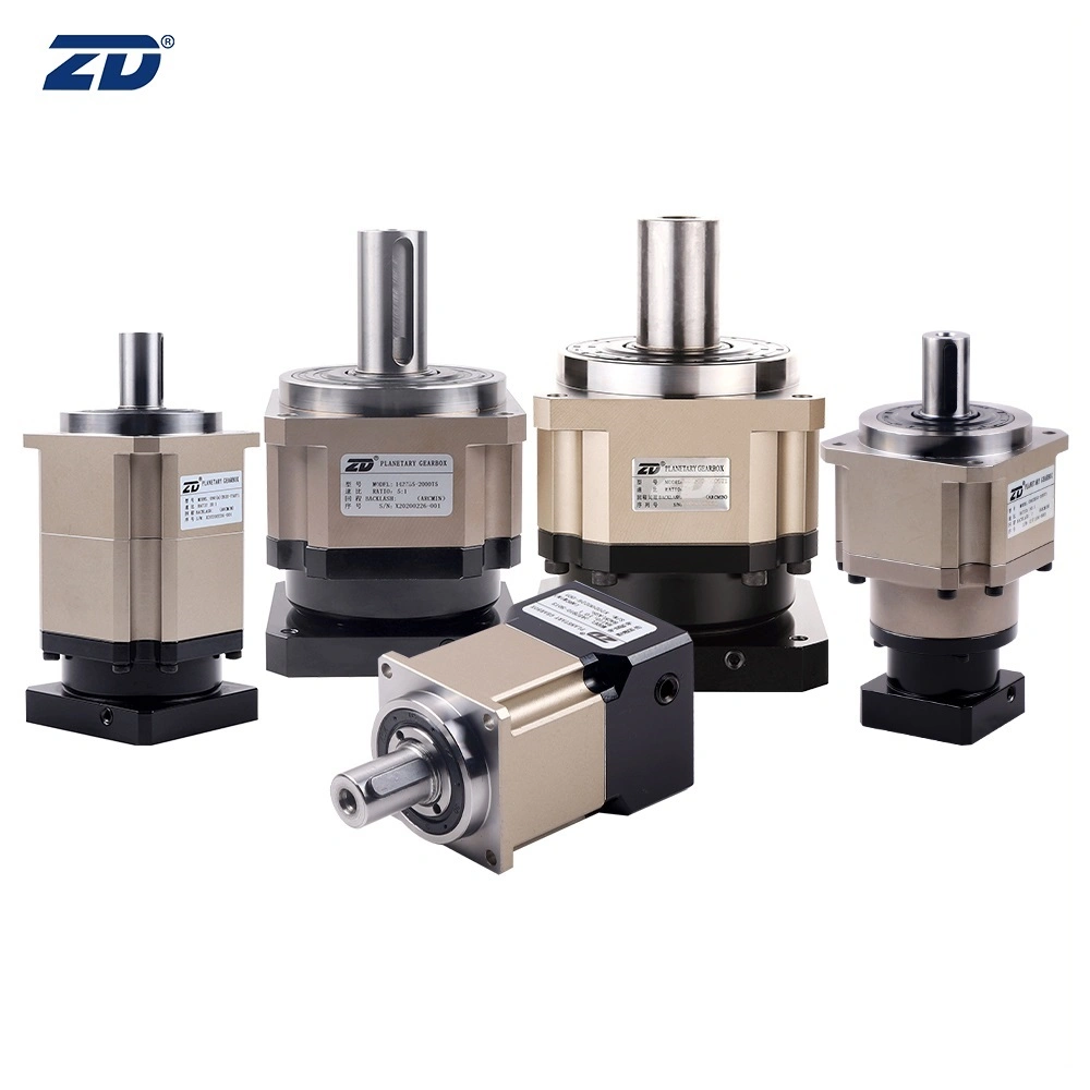 Motor ZD High precision Folga Baixa ou a engrenagem helicoidal velocidade planetário o redutor de velocidades para servo motor Motor de molhagem