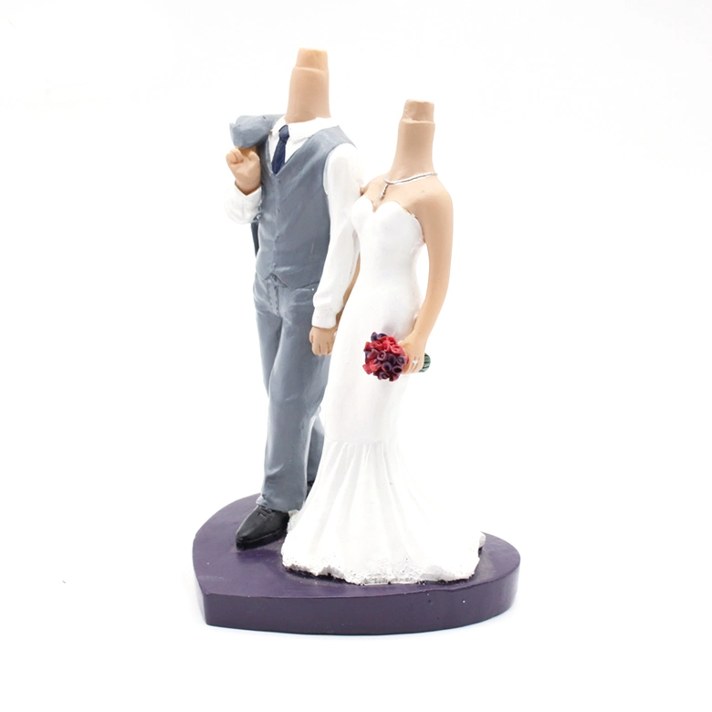 Faire vos propres souvenirs personnalisés Bobblehead cadeaux de mariage nouveau couple