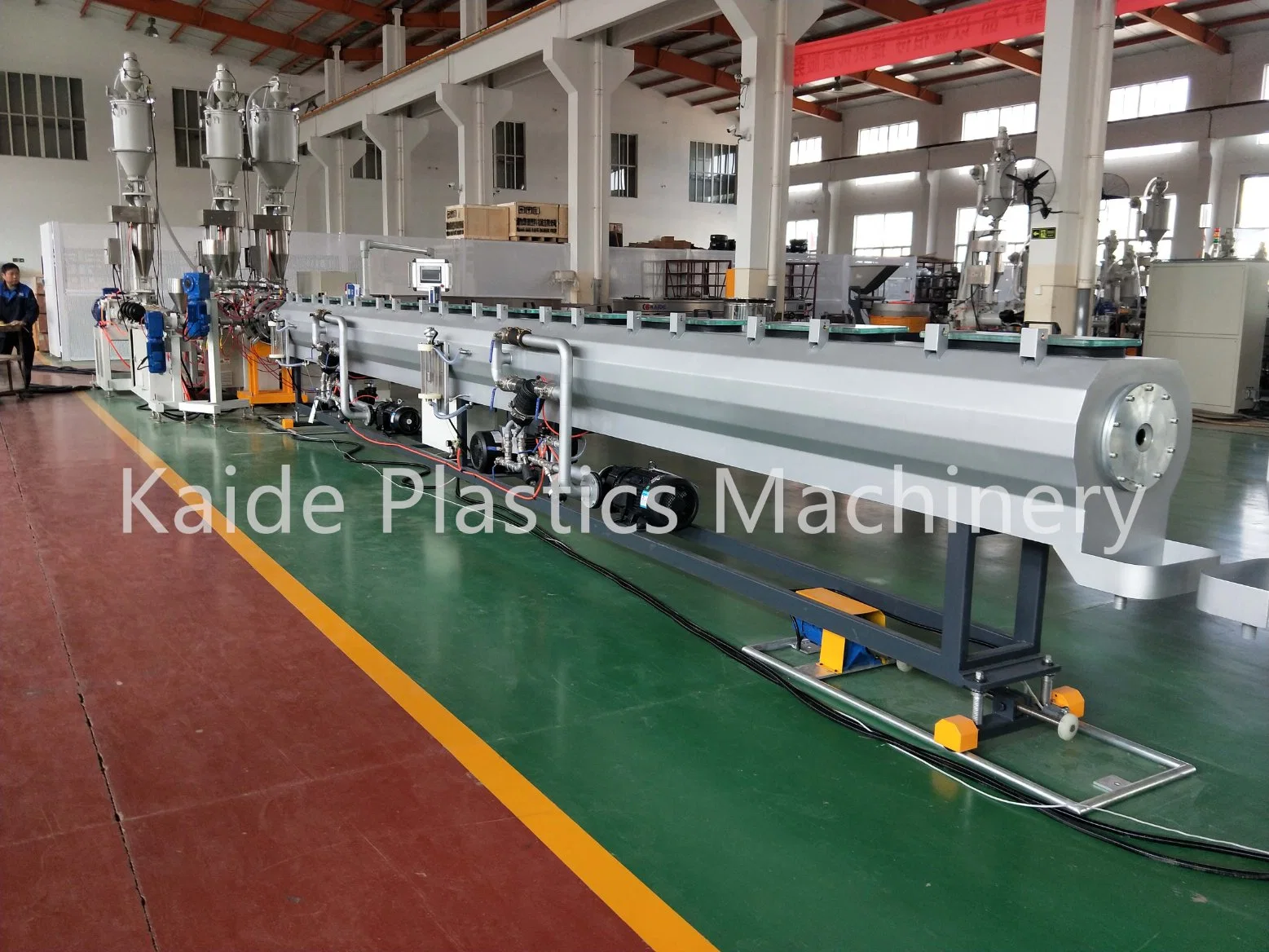 Plastic Flexible Sound Proof Hose Making Machine for Air Conditioner PP Drain Pipe