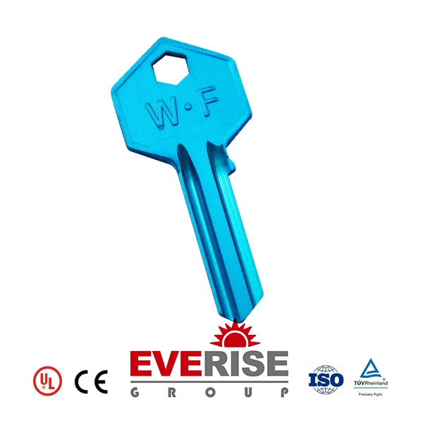 Customized High Quality Soft Enamel Cozy House Blank Key Door Lock Key