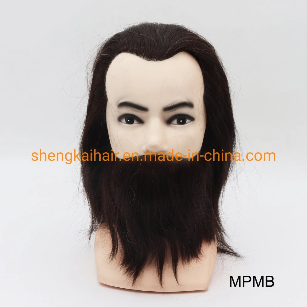 Wholesale European Style Male Human Hair Training Mannequin Head