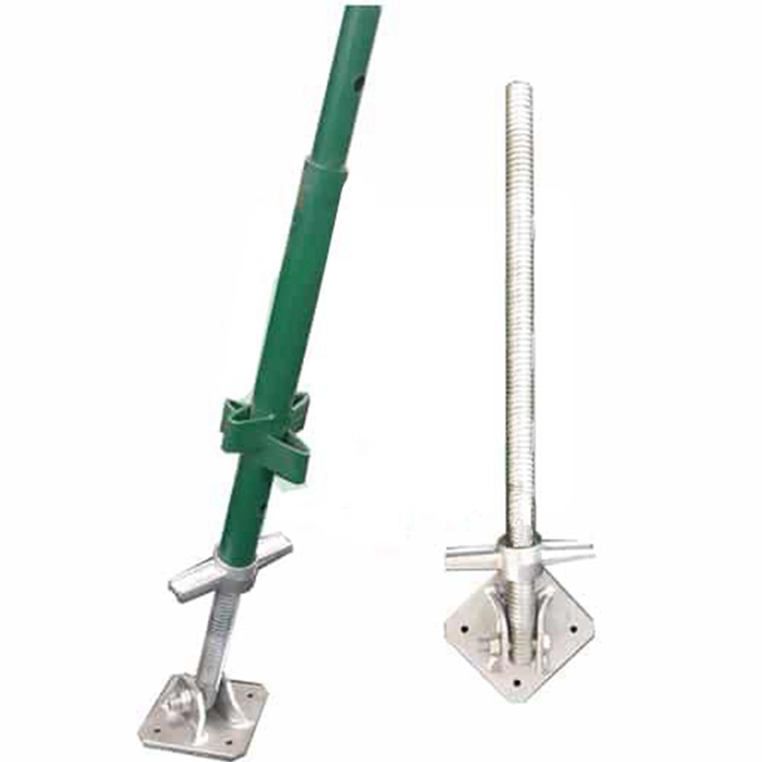 Cuplock Scaffold Solid Base Jack Swivel Scaffolding Screw Jack