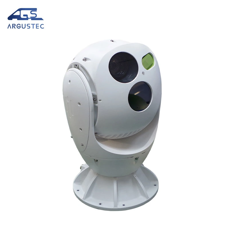 360 Continuous Rotation Multi-Sensor Thermal Camera with Gyro Stabilization