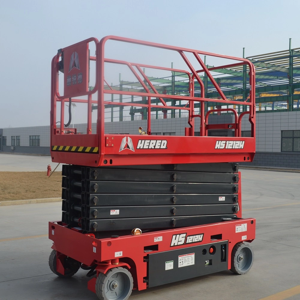 Hydraulic Scissor Lift 8m 10m 12m 14m Self Propelled Scissor Lift Tables