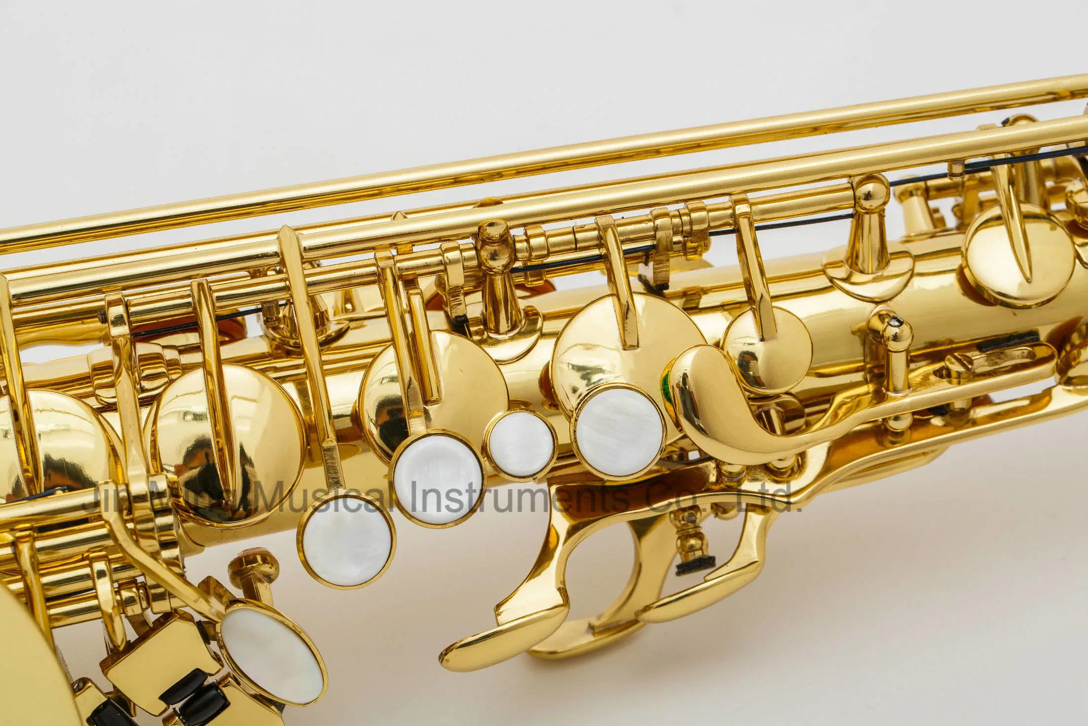 Muy buena calidad, saxo alto Fabricante de laca de oro