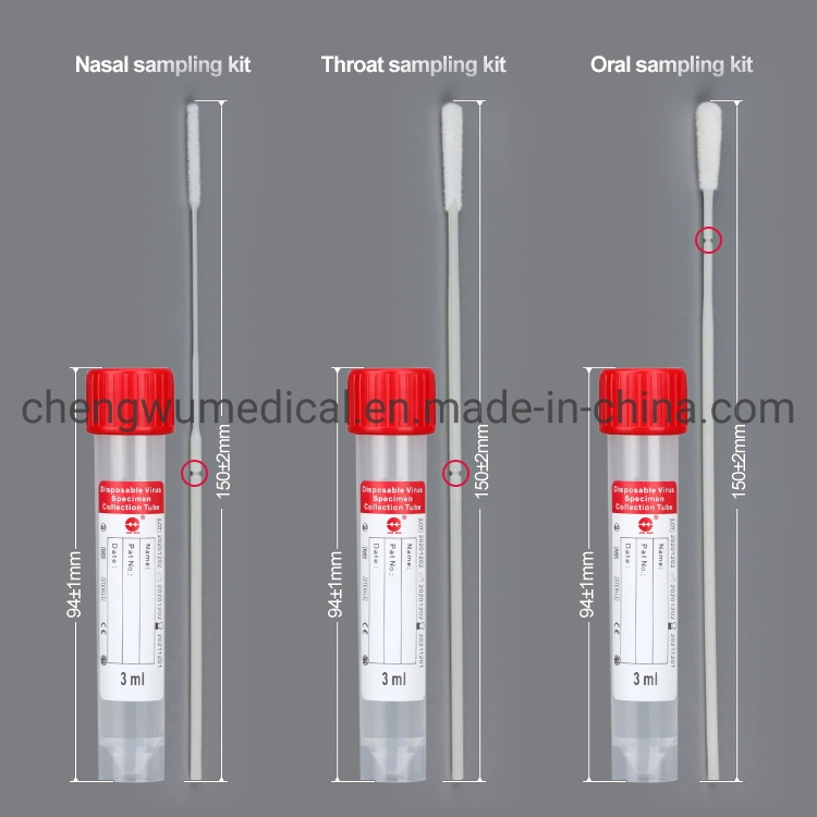 Medical Products Vtm with Swabs.