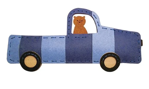 DIY Sewing Craft Kits Felt Kit Vehicle Series Kids Toys