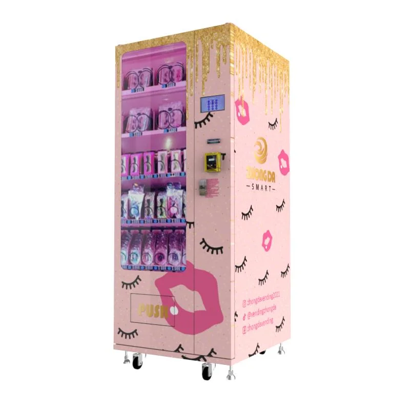 Neueste Verkaufsmaschine Make-up, die Druck Logo für Kunden Vending Maschine