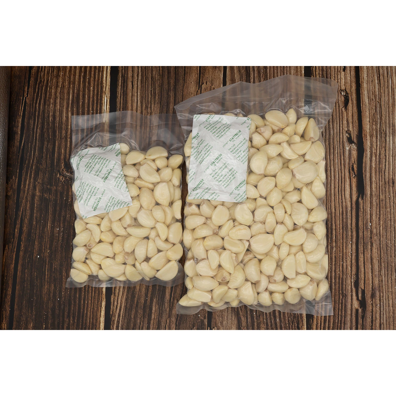 Top Quality Fresh Chinese Vacuum Packed Peeled Garlic Cloves