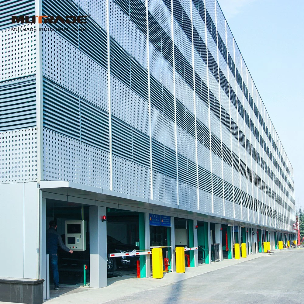 >100 Cars Commercial Parking Mechanical Garage Lift & Shuttle Type Fully Automatic Parking System