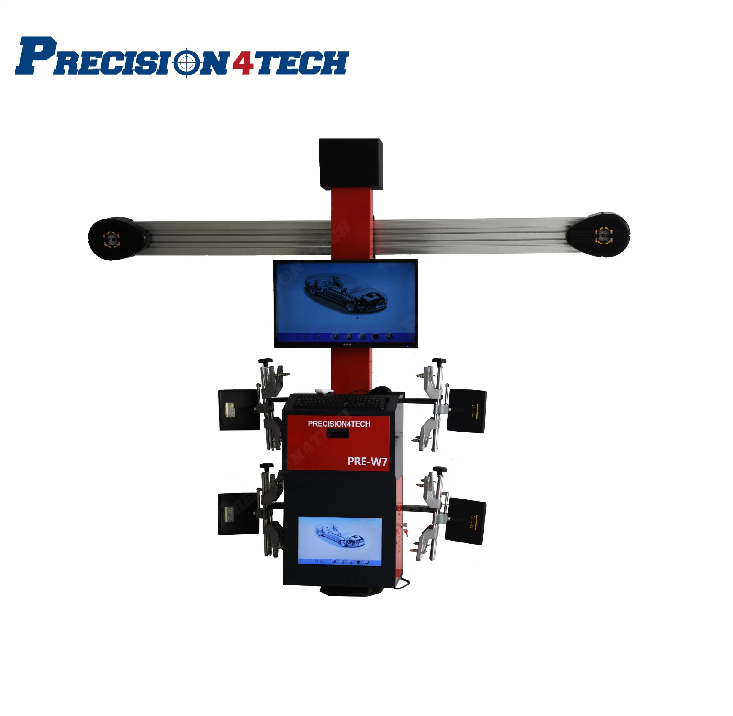 China Factory Precision Customized Wheel Alignment Calibration System and DIY Wheel Alignment Tool Popular in Argentina Market OEM in Stock Fast Delivery Pre-W7