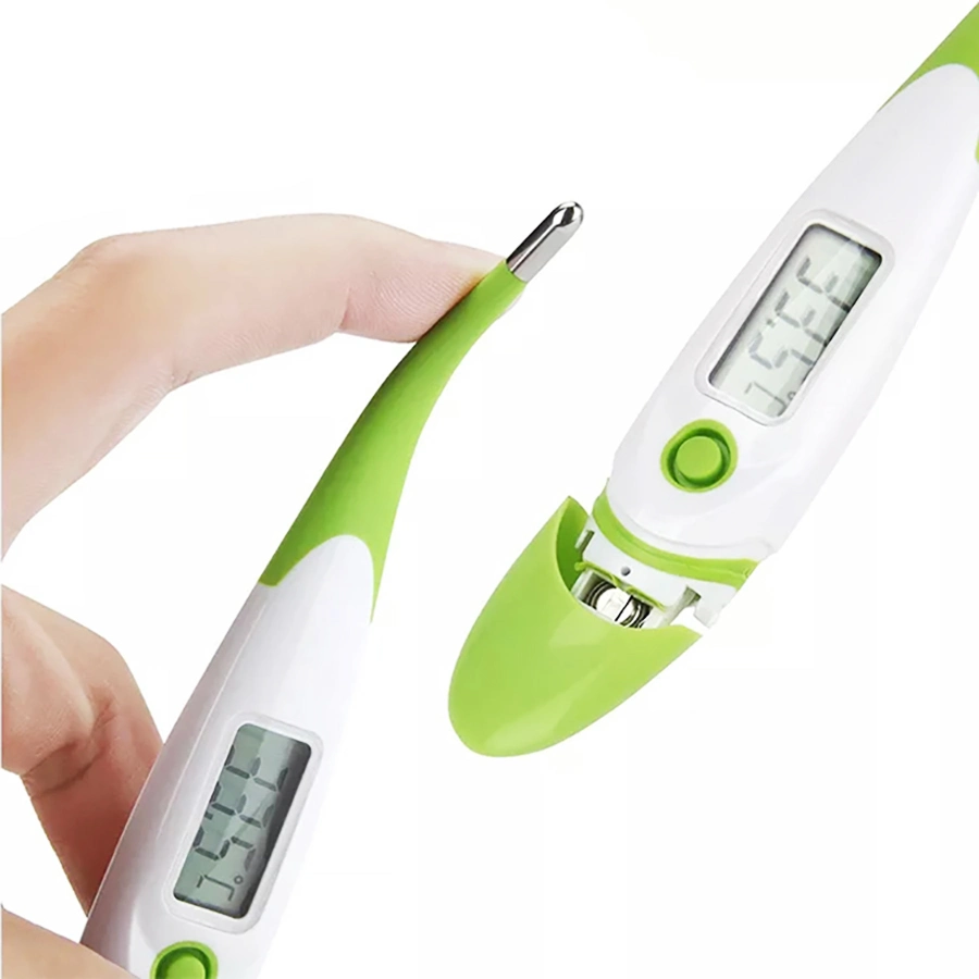 Digitales klinisches Baby-Thermometer mit LCD-Display und flexibler Spitze für Kleinkinder und Kleinkinder