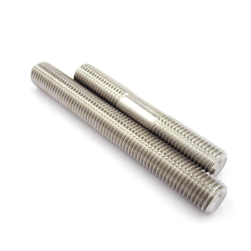 OEM Stainless Steel and Aluminum Double End Thread Stud Bolt and Nut