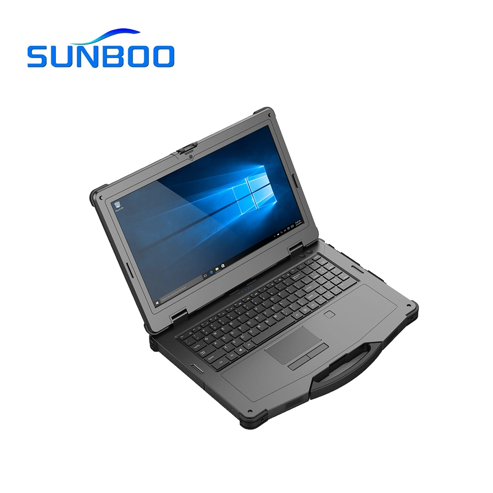 Portátil industrial resistente de 15,6 pulgadas Windows Computer portátil resistente al aire libre