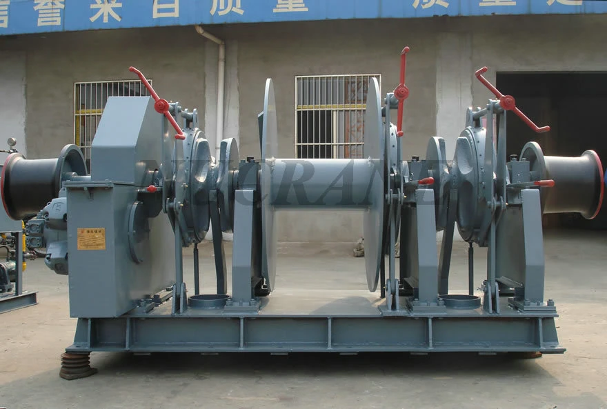 1-20 Ton Single Drum Wire Line Hydraulic Winch