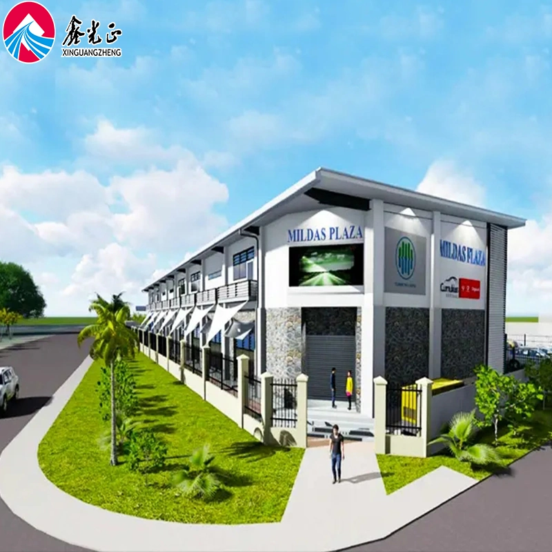 Modula Commercial Construction Supermarket Prefab Shopping Mall Building