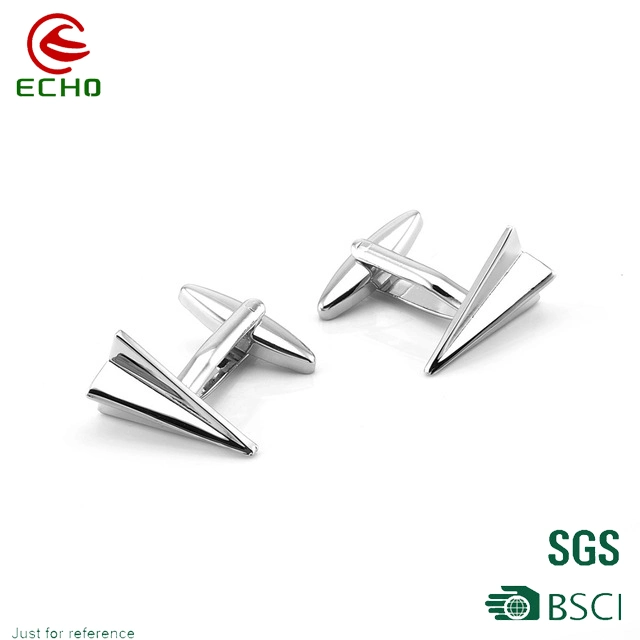 Men Cuff Link Wholesale/Supplier Stainless Steel Tie Clip Cufflink Set Custom Blank Metal Shirt Cufflink