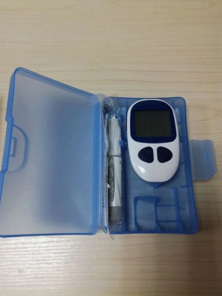 Portable Digital Automatic Blood Glucose /Sugar /Siabetes Testing Meter with Free Test Strips Lancets Glycated Hemoglobin Meter
