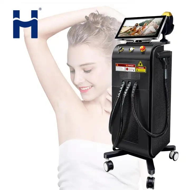 3 en 1 IPL+ND YAG+Diode épilation au laser tatouage Machine