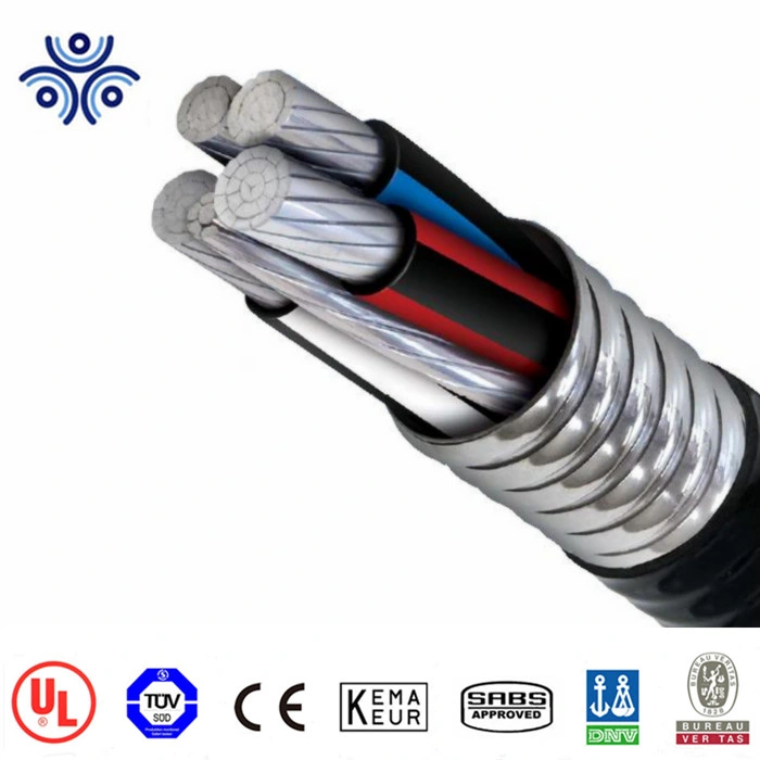 Multi Conductor, Low Voltage Control Cables 600 V, UL Type Mc-Hl Cable Continuously Corrugated and Welded (CCW) Armor Cable