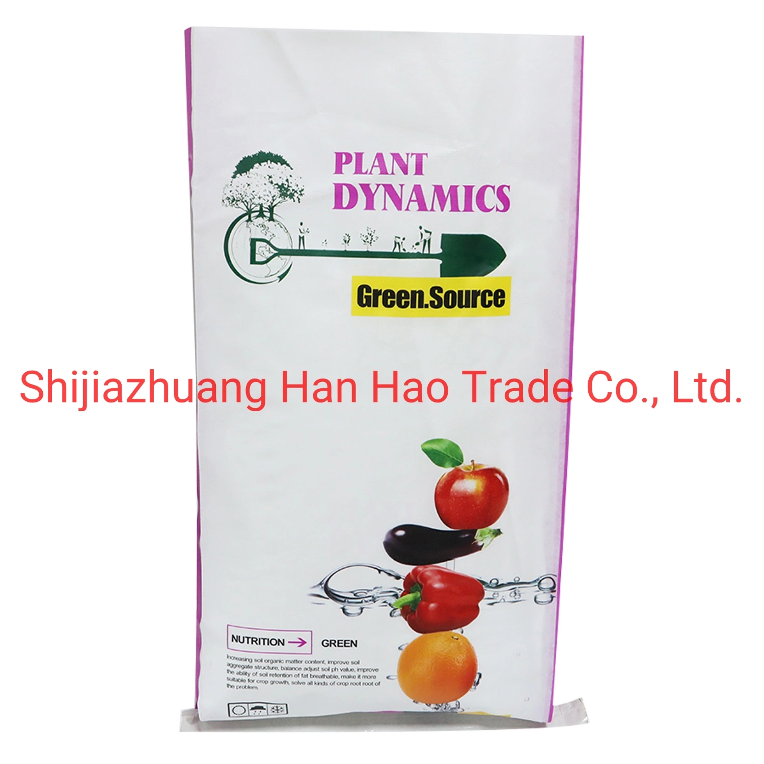 Agricultural Packaging Fertilizer PP Woven Bag 25kg 50kg